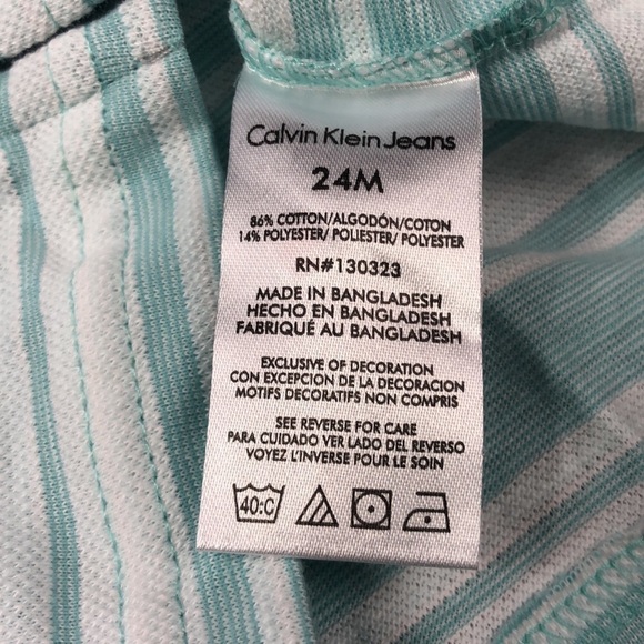 NWT Calvin Klein 2Pc Jean Set Boys Size 24M - Picture 10 of 16